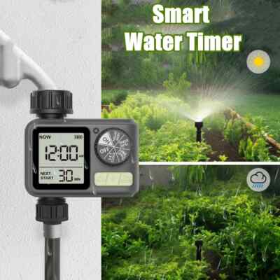 NEW 1-Outlet Water Timer Independent Control Program Digital Garden Sprinkler