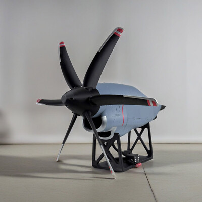 #ad #ad 1:20 Scale Turboprop Engine Model Kit C 130 Aircraft Engine Replica with PropeFo $446.49