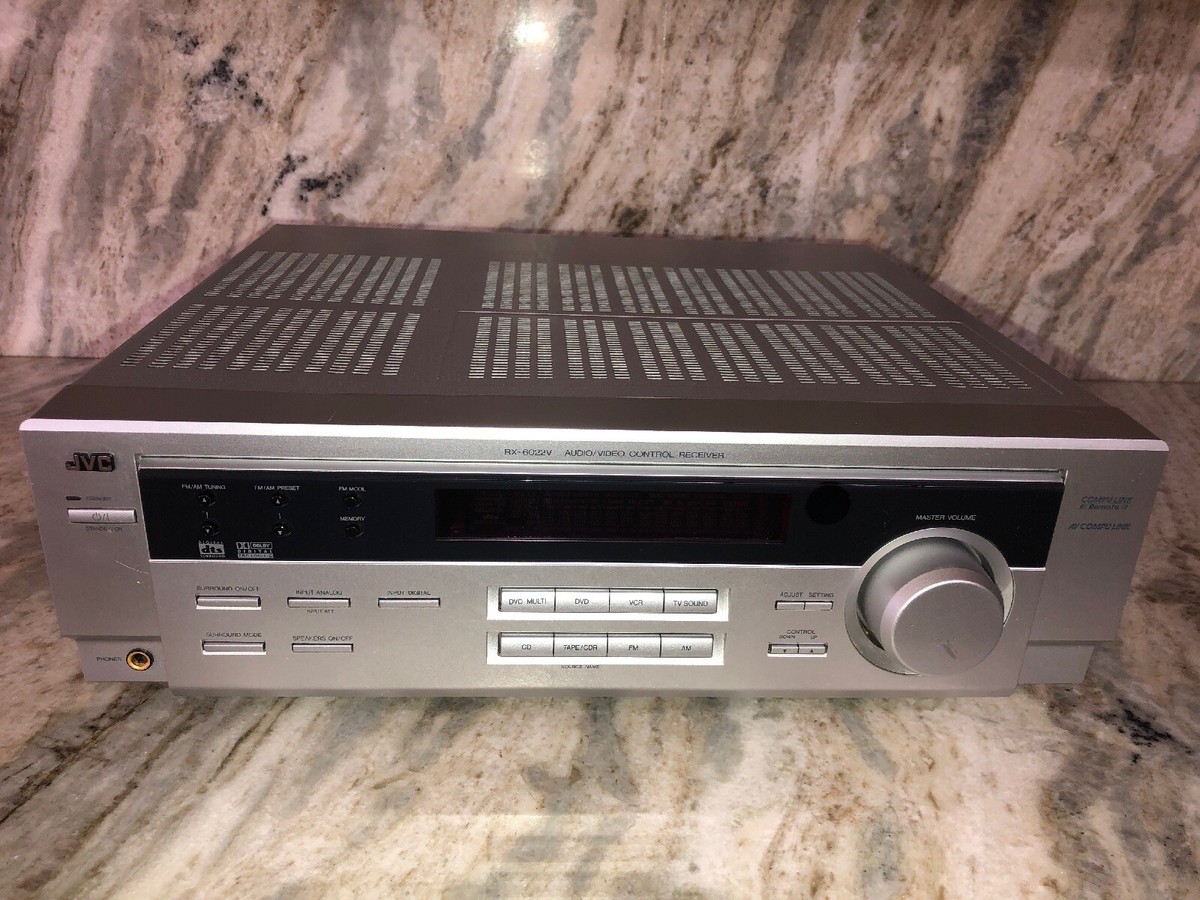 JVC RX-6022V Audio/Video Control Receiver TESTED RARE VINTAGE