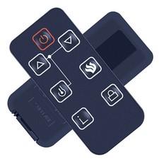 Nuevo control remoto de reemplazo para chimenea eléctrica FEBO Flame E3001 ZHS-30-B 15IN-23-100