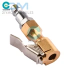 Air Chuck Pumping Clip Tire Connect Male Inflator Clamp for Easy Tire Inflator