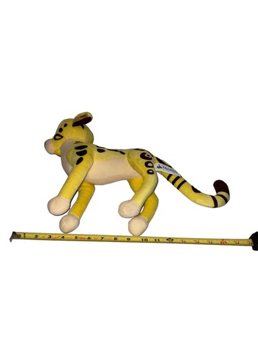 Authentic Disney Store 12"x16 Lion Guard Fuli Cheetah Plush Stuffed Animal Plush - Picture 8 of 9