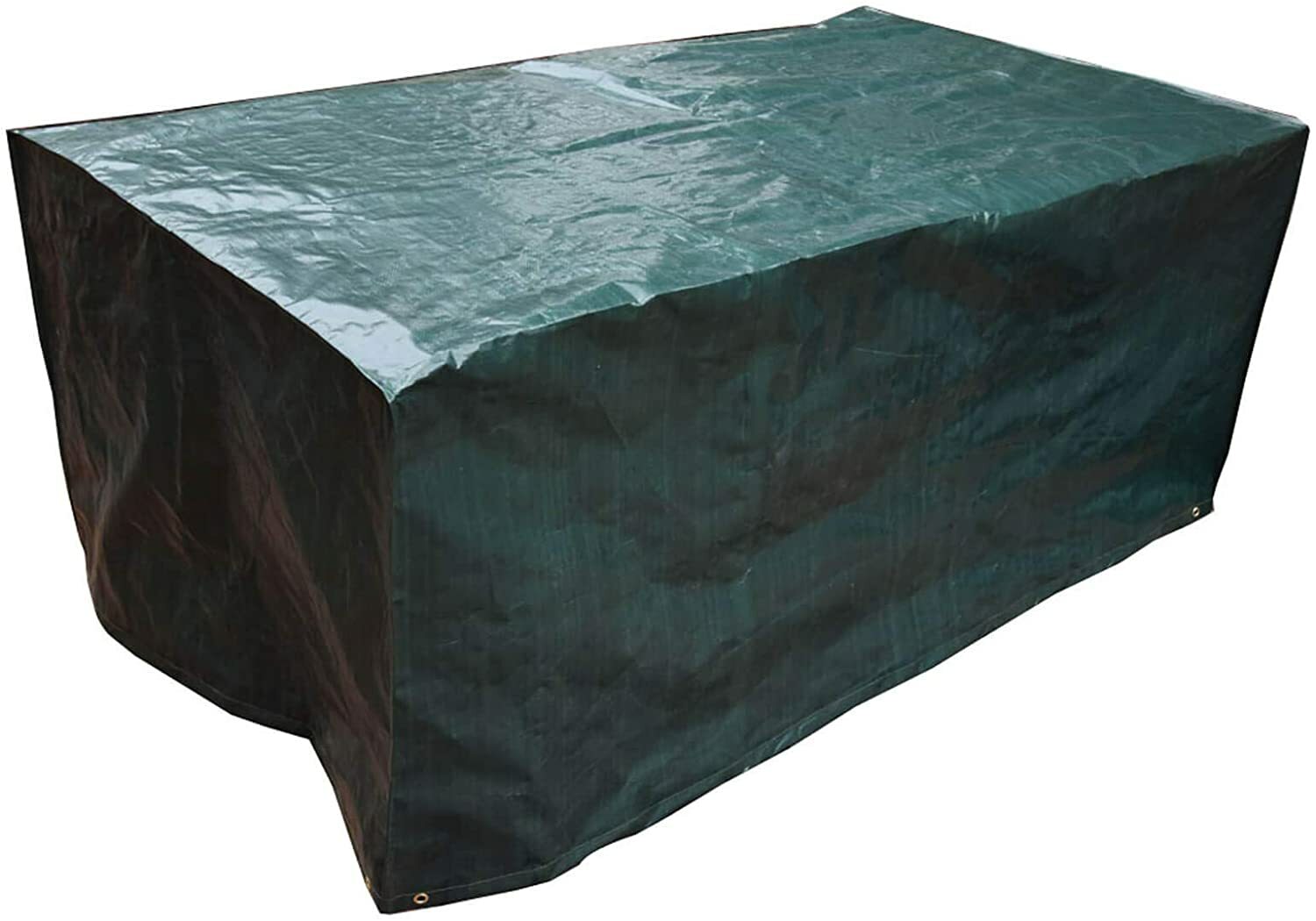 HEAVY DUTY WATERPROOF TARPAULIN GARDEN FURNITURE COVER FOR RATTAN TABLE