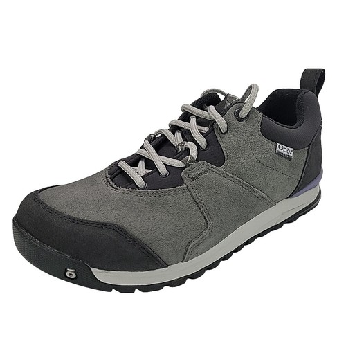 Oboz Bozeman Low Mens 9 Hiking Shoes Olive Brown Suede Trail  display picture 2