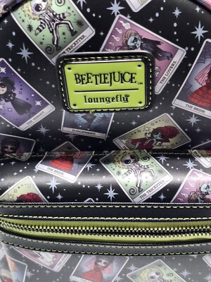 **HARD TO FIND **Loungefly Beetlejuice Warner Bros Icons Mini Backpack HARD TO FIND **Loungefly Beetlejuice Warner Bros Icons Mini  main image 4