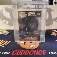 AFA 8.5 GRADED SDCC 2022 UCC SE Funko Pop DARTH VADER Retro #456 Uncirculated
