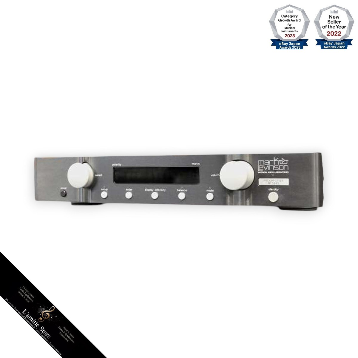 Mark Levinson No.326S Line Stage Preamplifier Control Remote Mark Levinson No.326S Line Stage Preamplifier Control Remote