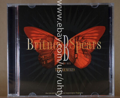 BRITNEY SPEARS B in the mix REMIXES v.2 RARE UKR ORIGINAL CD dance trance house