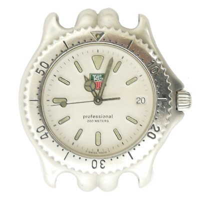 TAG HEUER SEL LINK PROF S99.006 WHITE DIAL 38MM STAINLESS STEEL