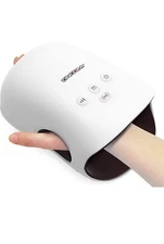 Cincom Hand Massager Cordless W/Heat and Compression for Arthritis Extras NIB
