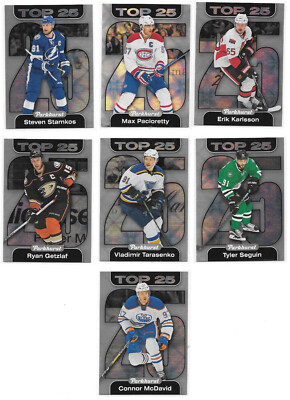 2016-17 Upper Deck Parkhurst Hockey Top 25 Inserts - You Choose, Pick