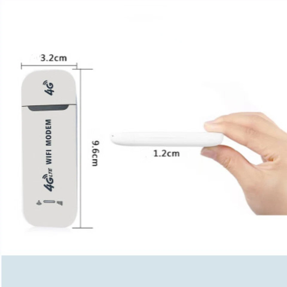 Modem router WiFi 4G LTE USB con slot scheda SIM hotspot TIM Vodafone - Immagine 3 di 4