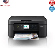 Wireless All-in-One Color Printer Scanner Copier Duplex Printing 2400dpi Black