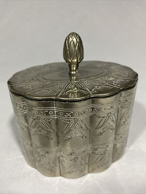 Vintage International Silver Company Dresser/ Trinket Box