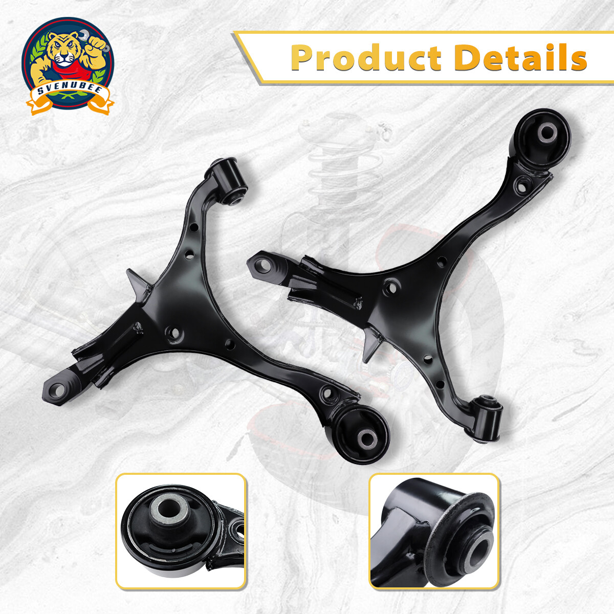 Front Lower Control Arms Tierod Kit for 2002 2003 2004 2005 2006 Honda ...