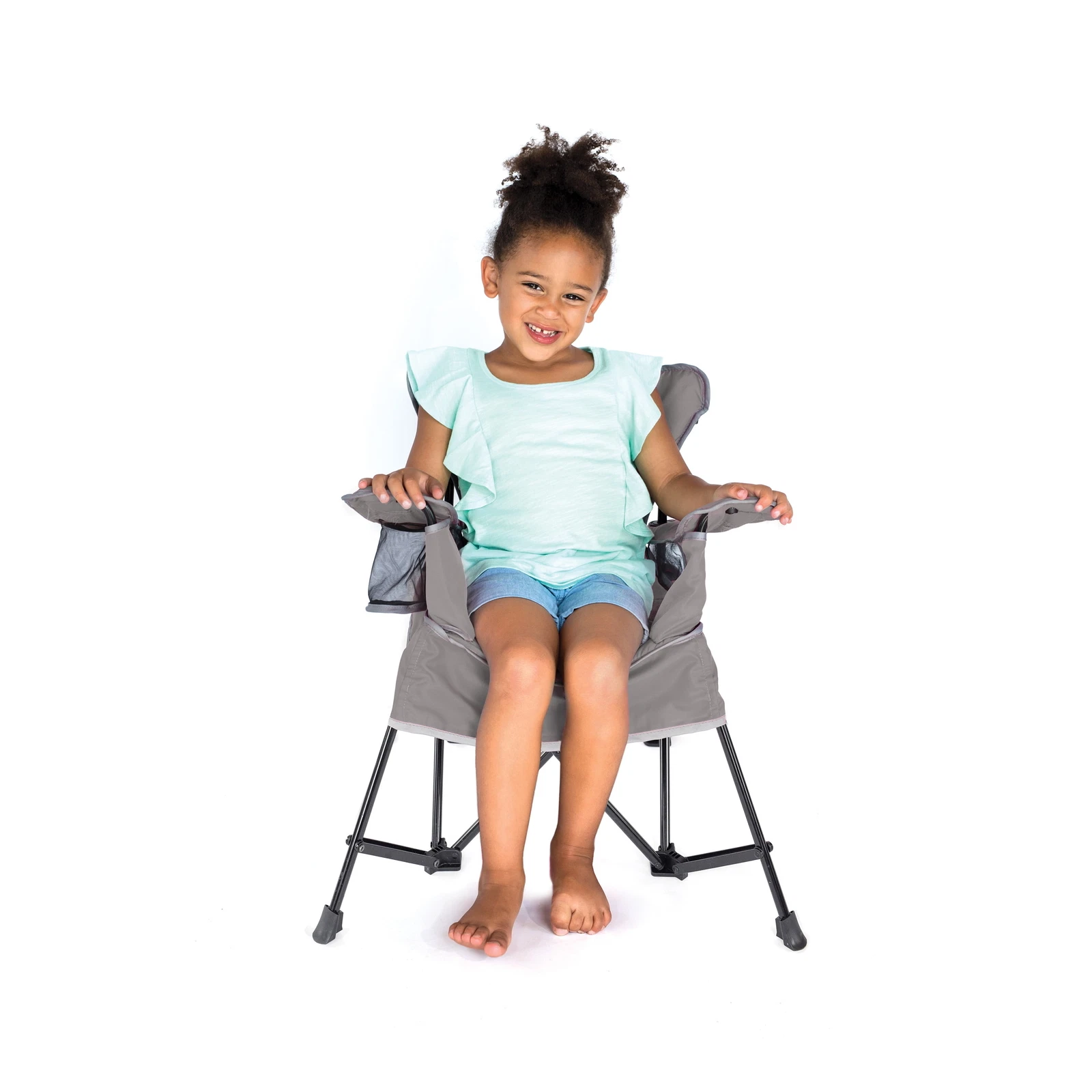 Go with Me Jubilee Deluxe Portable Infant Chair, Removable Canopy, Gray - Picture 2 of 12