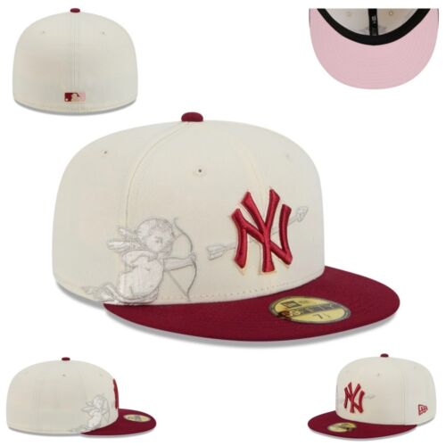 Gorra Plana de New York Yankees MLB Cherub 59FIFTY Cerrada