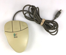 Logitech 3-Button MouseMan Serial-MousePort Mouse M-CQ38 - Vintage