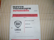 Revue technique Lancia DELTA