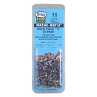 NEW Kadee Bulk Pack 20 pair Metal Couplers : HO Scale