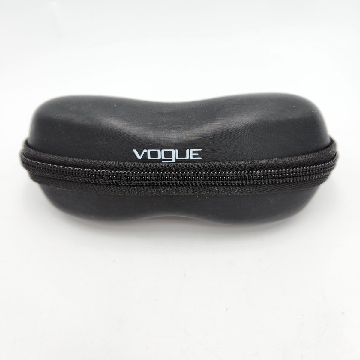 Vogue Eyeglasses Sunglasses Black Zipper Hard Clam Shell  display picture 3