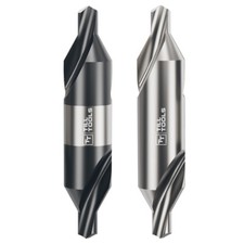 VHM-Zentrierbohrer 60&deg;, Form A, DIN333, Universal & Aluminium, Spiralgenutet