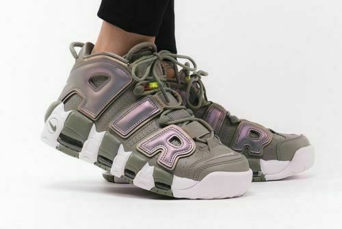 nike uptempo iridescent