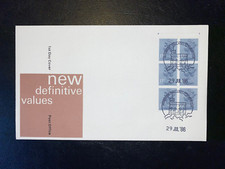 1986 £1 DISCOUNT BOOKLET PANE POST OFFICE FDC & WINDSOR P.C. SHS CV £10