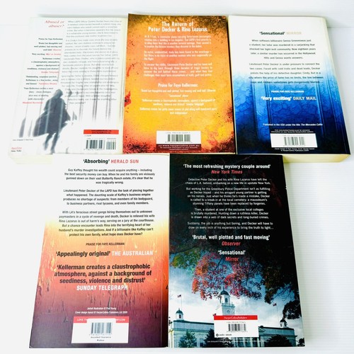 Faye Kellerman 5x Peter Decker Rina Lazarus Series Bulk Book Lot Crime Thriller - Picture 3 of 7