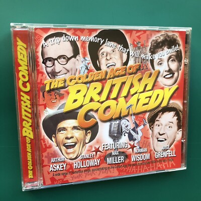 BRITISH COMEDY's GOLDEN AGE CD George Formby Max Miller Arthur Askey Noel Coward
