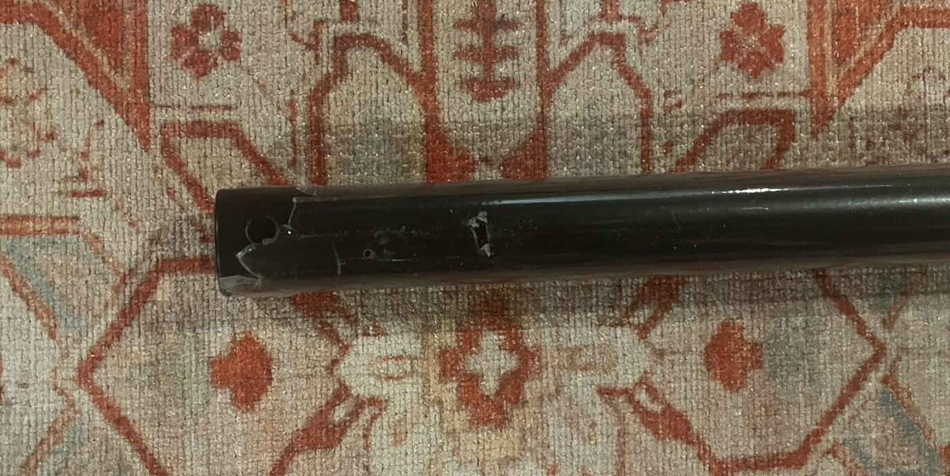 Fanimation DR172BL 72" Ceiling Fan Downrod For 15 Ft Ceilings in Black New/Open eBay