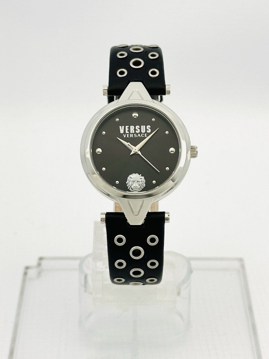 Versus by Versace SCI010016 Black Dial Textured Dial Black  display picture 1
