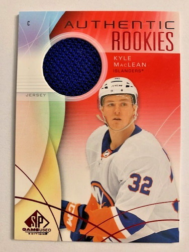 Kyle MacLean - N.Y. Islanders - 2024-25 SP Game-Used Authentic Rookies JERSEY RC