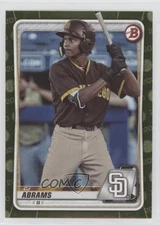 2020 Bowman Prospects Camo CJ Abrams #BP-62