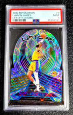 2022 PSA 9 MINT LEBRON JAMES SP /99 REVOLUTION LIFT-OFF COSMIC G1045
