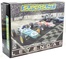 Scalextric The Genius of Colin Chapman Lotus Triple Pack  1/32 Slot Cars C4184A