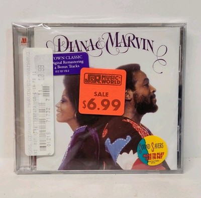 Diana Ross & Marvin Gaye, Diana & Marvin; 14 track CD   FACTORY SEALED