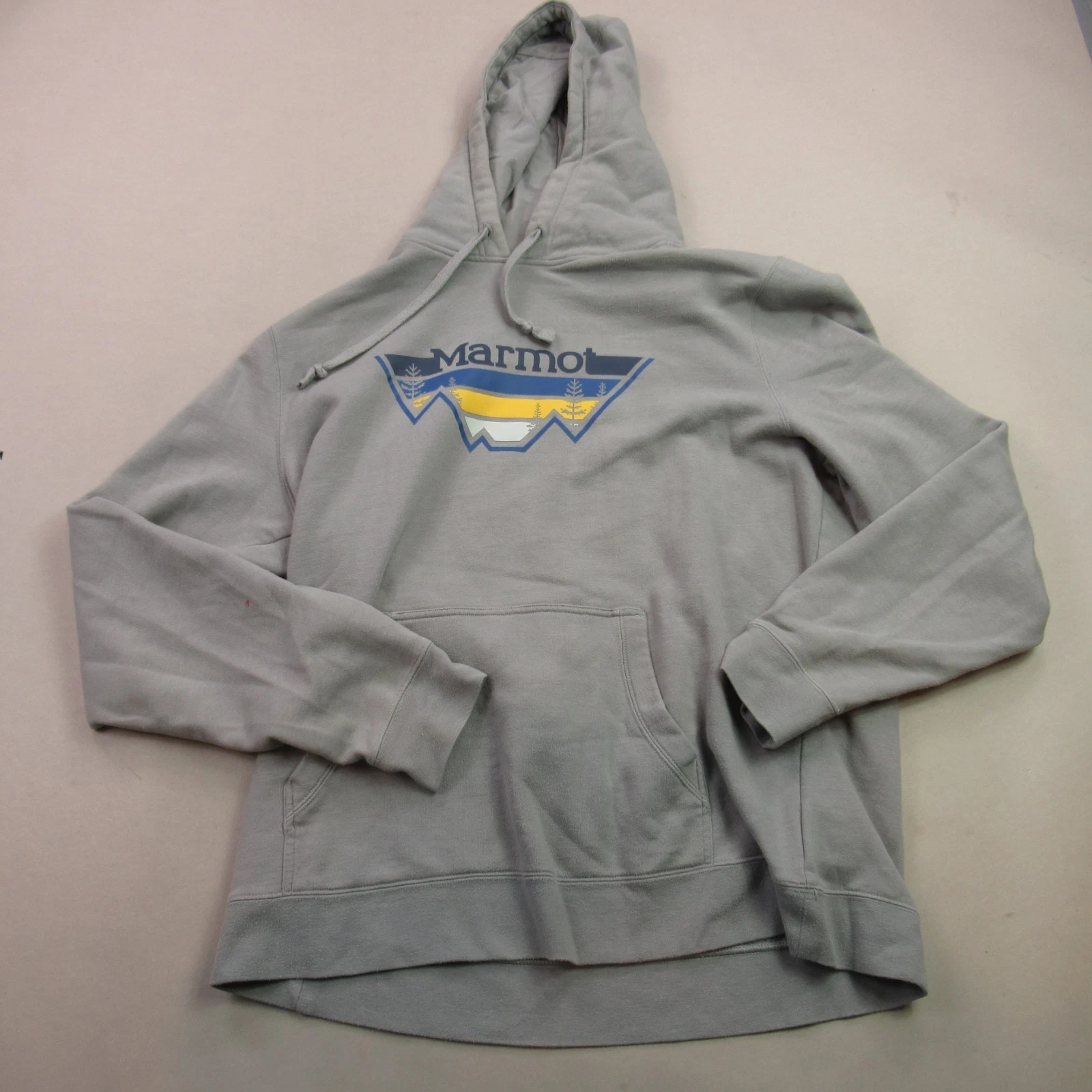 Marmot Hoodie Mens XL Long Sleeve Hooded Gray Pullover Pockets Outdoors
Opens in a new window or tab