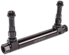 Jegs Billet Adjustable Fuel Log Fuel Line For Holley 41504500 Dual Feed Carbs