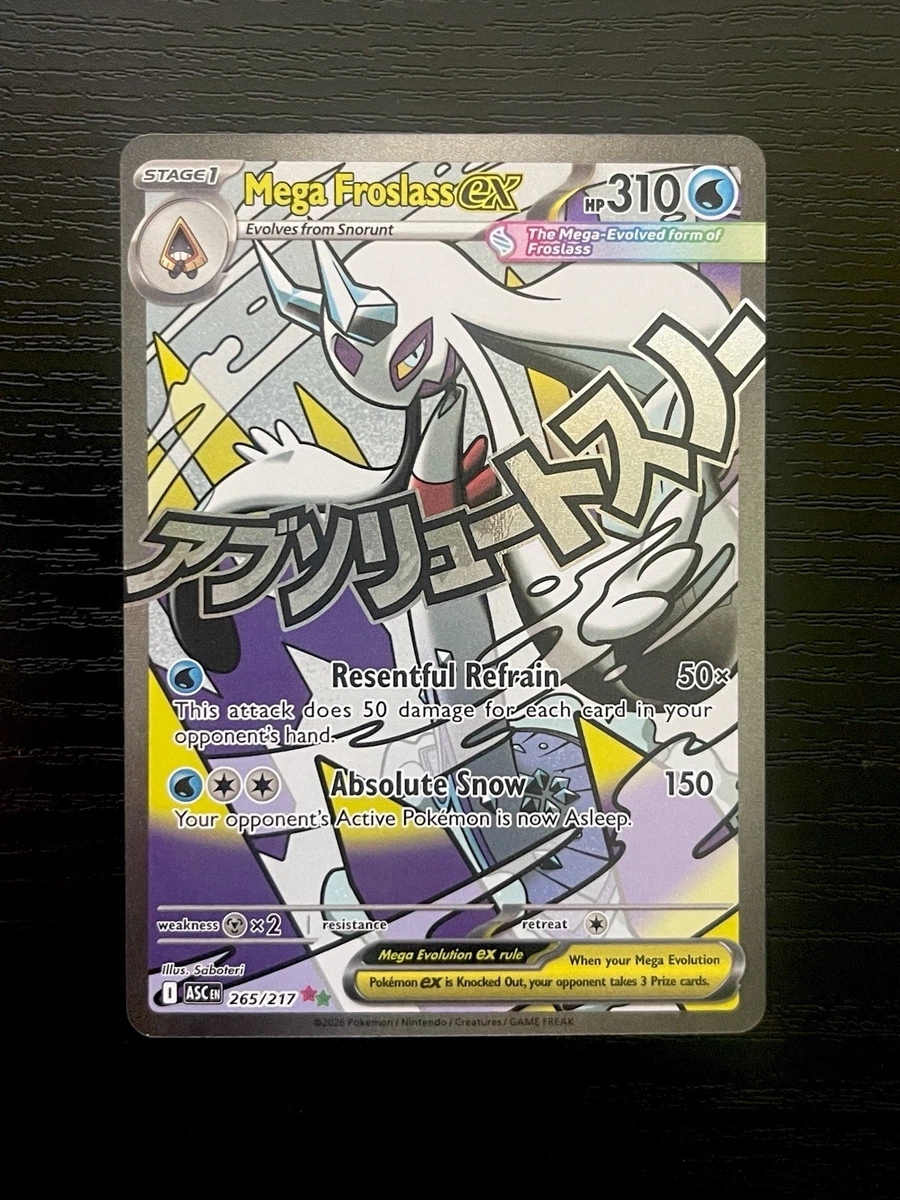 Froslass Ex Pokémon TCG Cards for sale | eBay