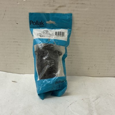 Pollak 12-729EP 7 Way to 6 Way Round Trailer Connector Adapter