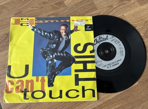 MC Hammer - U can't touch this (1990) 7" Single - FREE POSTING