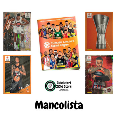 EuroLeague 2024/25 Panini Mancolista - Choose 201-300 Figure