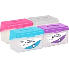 Index Card Holder 3 x 5 Index Card Case Holds up to 250 Cards Ideal for Filin...