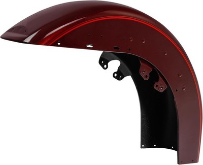 Mysterious Red 6'' Front Fender Electra Glide Road King 14-23 Touring 17-19 Tire