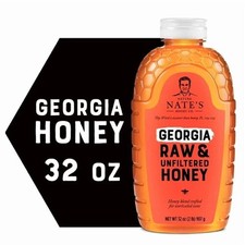 Pure Unfiltered Honey All Natural Gluten Free 32 fl oz