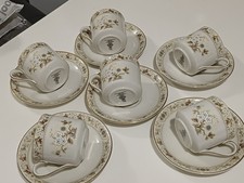 Royal Doulton Mandalay 12 Piece Coffee Set , Cups and Saucers