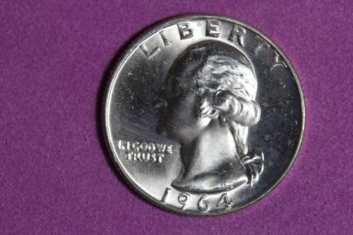 ESTATE FIND 1964 - D WASHINGTON QUARTER!!  #N08398