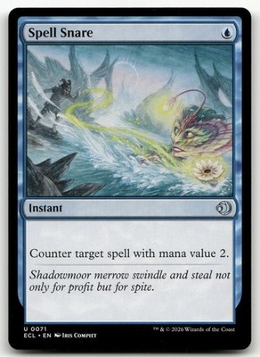 Spell Snare #71 (NM) Lorwyn Eclipsed ECL Magic MTG