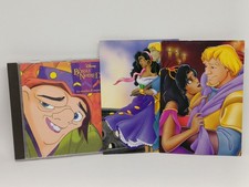 Lot DISNEY Le Bossus de Notre Dame : 2 cartes postales + 1 CD studio impression